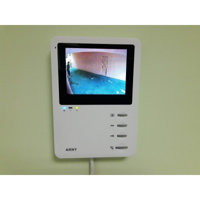 Видеодомофон Arny AVD-410 (white)