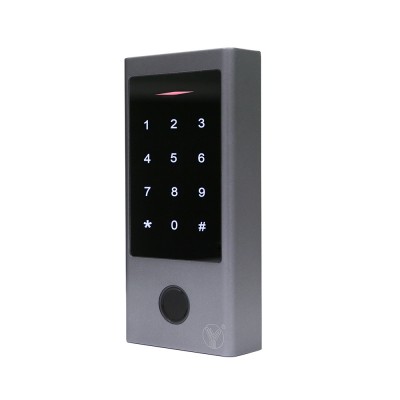 Контролер доступу Yli Electronic YK-1068B з сенсорною клавіатурою та сканером відбитків пальців Контролер доступу Yli Electronic YK-1068B з сенсорною клавіатурою та сканером відбитків пальців