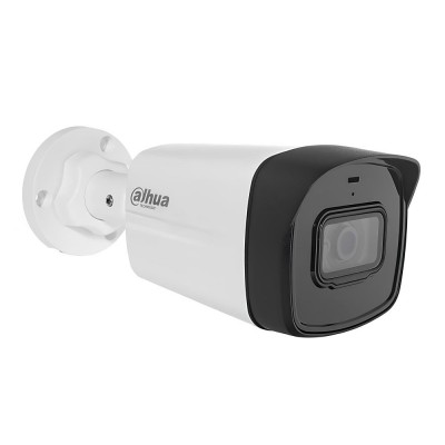 HDCVI видеокамера 8Мп Dahua DH-HAC-HFW1800TLP-A (2.8 мм) со встроенным микрофоном для системы видеонаблюдения
