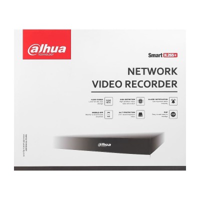 IP-видеорегистратор 4-канальный c PoE Dahua DHI-NVR1104HS-P-S3/H для систем видеонаблюдения