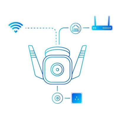 IP-камера Tapo C310 3MP Wi-Fi N300 1xFE microSD внешняя IP-камера Tapo C310 3MP Wi-Fi N300 1xFE microSD внешняя