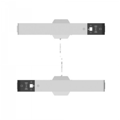 Турнікет розсувний ZKTeco Mars-F1000 з одиночною смугою руху