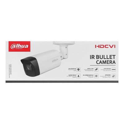 HDCVI видеокамера 2 Мп Dahua DH-HAC-HFW1231TMP-I8-A (2.8 мм) со встроенным микрофоном для системы видеонаблюдения