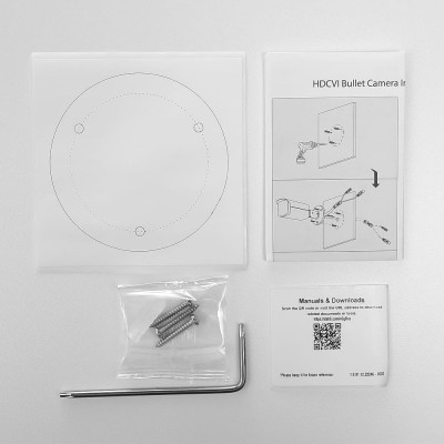 HDCVI видеокамера 2 Мп Dahua DH-HAC-HFW1231TMP-I8-A (2.8 мм) со встроенным микрофоном для системы видеонаблюдения