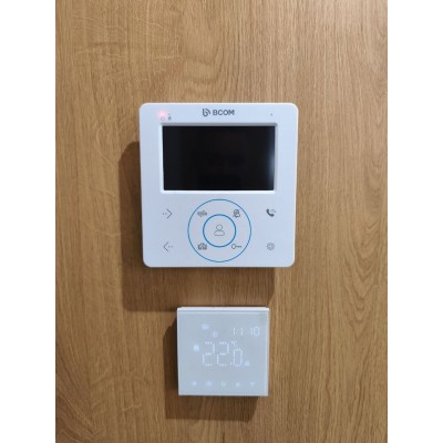 Комплект відеодомофона BCOM BD-480 White Kit