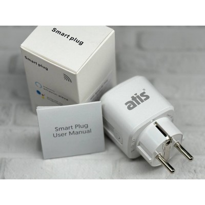 Розумна Wi-Fi розетка ATIS-TS251-16T з підтримкою Tuya Smart
