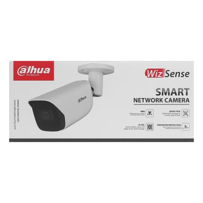 IP-видеокамера 8 Мп Dahua DH-IPC-HFW3841E-S-S2 (2.8 мм) со встроенным микрофоном для системы видеонаблюдения IP-видеокамера 8 Мп Dahua DH-IPC-HFW3841E-S-S2 (2.8 мм) со встроенным микрофоном для системы видеонаблюдения