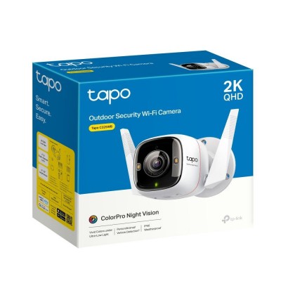 IP-камера TP-LINK Tapo C325WB 4MP Wi-Fi N300 microSD наружная ColorPro IP-камера TP-LINK Tapo C325WB 4MP Wi-Fi N300 microSD наружная ColorPro