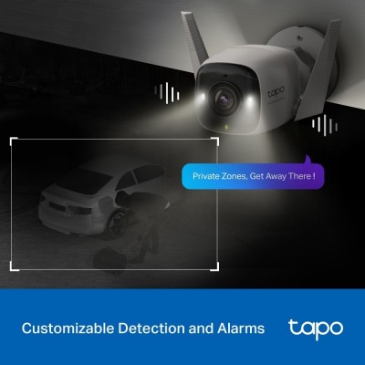 IP-камера TP-LINK Tapo C325WB 4MP Wi-Fi N300 microSD наружная ColorPro IP-камера TP-LINK Tapo C325WB 4MP Wi-Fi N300 microSD наружная ColorPro