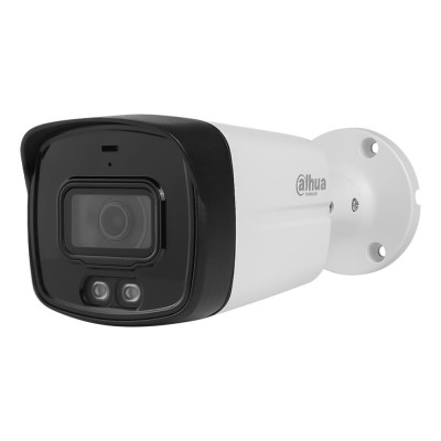HD-CVI видеокамера 8 Мп Dahua DH-HAC-HFW1801TLMP-IL-A (2.8 мм) с двойной подсветкой для системы видеонаблюдения HD-CVI видеокамера 8 Мп Dahua DH-HAC-HFW1801TLMP-IL-A (2.8 мм) с двойной подсветкой для системы видеонаблюдения