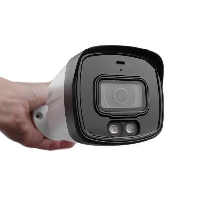 HD-CVI видеокамера 8 Мп Dahua DH-HAC-HFW1801TLMP-IL-A (2.8 мм) с двойной подсветкой для системы видеонаблюдения HD-CVI видеокамера 8 Мп Dahua DH-HAC-HFW1801TLMP-IL-A (2.8 мм) с двойной подсветкой для системы видеонаблюдения