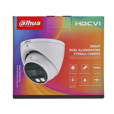 HDCVI відеокамера 2 Мп Dahua DH-HAC-HDW1200TP-IL-A (2.8 мм) з подвійним підсвічуванням для системи відеонагляду