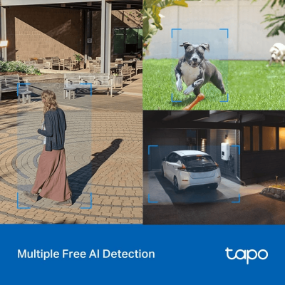 IP-камера TP-LINK Tapo C520WS 4MP Wi-Fi N300 1xFE LAN внешняя поворотная IP-камера TP-LINK Tapo C520WS 4MP Wi-Fi N300 1xFE LAN внешняя поворотная
