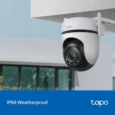 IP-камера TP-LINK Tapo C520WS 4MP Wi-Fi N300 1xFE LAN внешняя поворотная IP-камера TP-LINK Tapo C520WS 4MP Wi-Fi N300 1xFE LAN внешняя поворотная