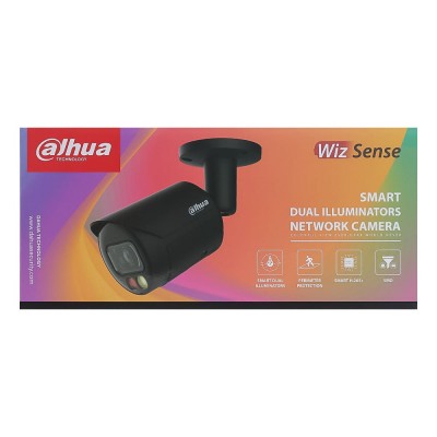 IP-відеокамера 8 Мп Dahua DH-IPC-HFW2849S-S-IL-BE (2.8 мм) з подвійним підсвічуванням для системи відеонагляду IP-відеокамера 8 Мп Dahua DH-IPC-HFW2849S-S-IL-BE (2.8 мм) з подвійним підсвічуванням для системи відеонагляду