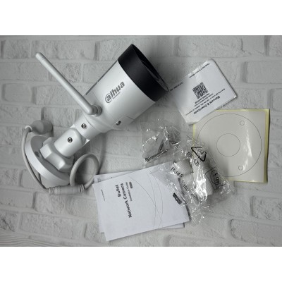 IP-видеокамера 4 Mп Dahua DH-IPC-HFW1430DS1-SAW (2.8 мм) с Wi-Fi и встроенным микрофоном