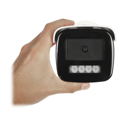 IP-видеокамера 4 Мп Hikvision DS-2CD2T43G2-4LI (2.8 мм) AcuSense с двойной подсветкой для системы видеонаблюдения IP-видеокамера 4 Мп Hikvision DS-2CD2T43G2-4LI (2.8 мм) AcuSense с двойной подсветкой для системы видеонаблюдения