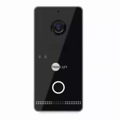 Комплект Neolight ALPHA Hybrid IPWO KIT B/Black: гибридный видеодомофон 8" с Wi-Fi и 2 Мп IP видеопанель с Wi-Fi