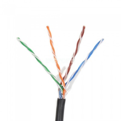 Кабель в метрах витая пара GoldMine GM UTP 4*2*24AWG(0,51) СU CAT.5E PE (UTP медь наружная) - 10м Кабель в метрах витая пара GoldMine GM UTP 4*2*24AWG(0,51) СU CAT.5E PE (UTP медь наружная) - 10м