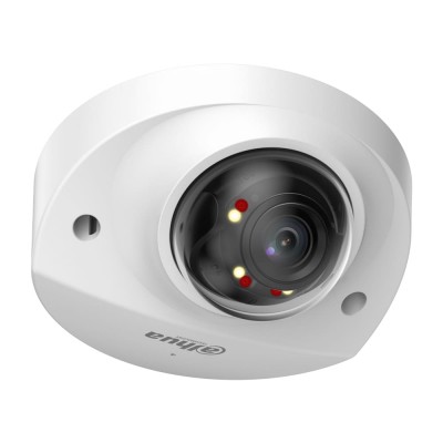 IP-видеокамера 4 Мп Dahua DH-IPC-HDBW2449F-AS-IL (2.8 мм) с двойной подсветкой и микрофоном для системы видеонаблюдения