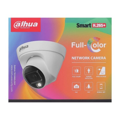 IP-відеокамера 2 Мп Dahua DH-IPC-HDW1239T1-LED (2.8 мм) для системи відеоспостереження