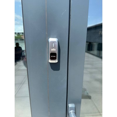 Кнопка виходу безконтактна вологозахищена ATIS EXIT-K6WS(K6TD) для системи контролю доступу