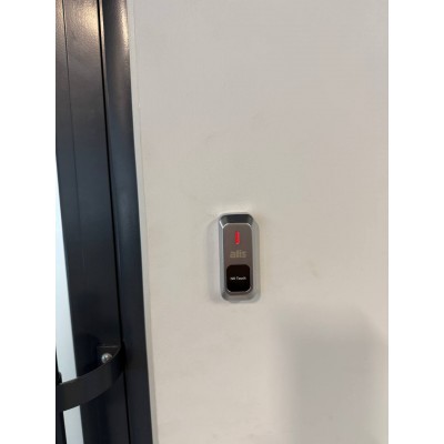 Кнопка виходу безконтактна вологозахищена ATIS EXIT-K6WS(K6TD) для системи контролю доступу