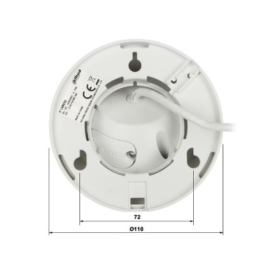 IP-відеокамера 4 Мп Dahua DH-IPC-HDW2449T-S-PRO (3.6 мм) з відеоаналітикою для системи відеонагляду