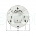 IP-відеокамера 4 Мп Dahua DH-IPC-HDW2449T-S-PRO (3.6 мм) з відеоаналітикою для системи відеонагляду