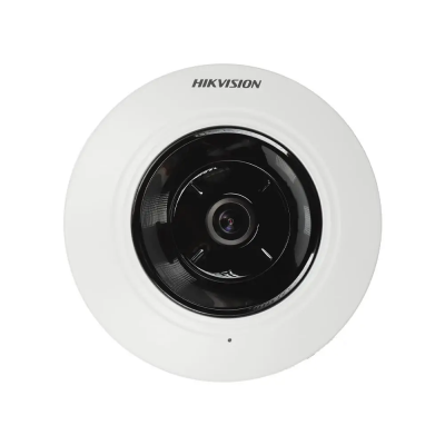 IP видеокамера 5 Мп Hikvision DS-2CD2955G0-ISU (1.05мм) Fisheye со встроенным микрофоном для системы видеонаблюдения