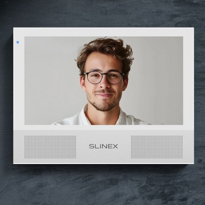 Відеодомофон Slinex Sonik 7 AI white з Wi-Fi
