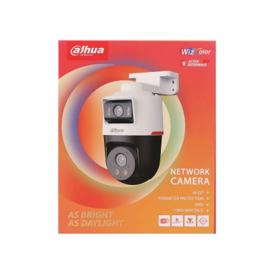 IP відеокамера 2+2 Мп Dahua DH-IPC-PTS2249B-E2-S-PV-PRO (3.6мм) з двома об'єктивами для системи відеонагляду