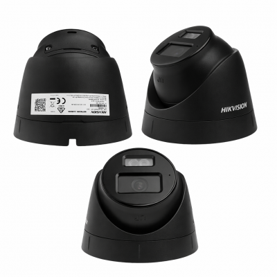 IP-відеокамера 4 Мп Hikvision DS-2CD1343G2-LIUF(UKR)/Black (2.8 мм) з вбудованим мікрофоном для системи відеоспостереження