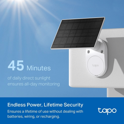Комплект умной беспроводной камеры TP-LINK TAPO C410 KIT 2K QHD и солнечной панели Комплект умной беспроводной камеры TP-LINK TAPO C410 KIT 2K QHD и солнечной панели