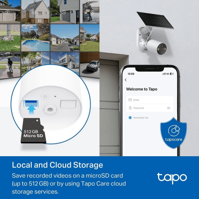 Комплект умной беспроводной камеры TP-LINK TAPO C410 KIT 2K QHD и солнечной панели Комплект умной беспроводной камеры TP-LINK TAPO C410 KIT 2K QHD и солнечной панели