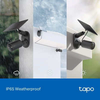 Комплект умной беспроводной камеры TP-LINK TAPO C411 KIT 2K QHD и солнечной панели