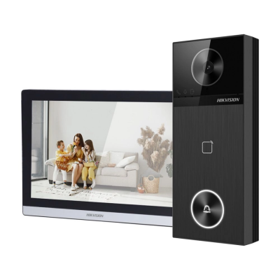 Комплект IP-відеодомофону Hikvision DS-KIS610-P Комплект IP-відеодомофону Hikvision DS-KIS610-P