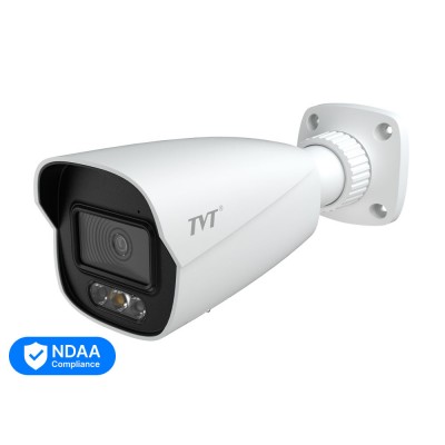 IP-видеокамера 4MP TVT TD-9442C4(PE/WR2) Full Color f=2.8mm с микрофоном