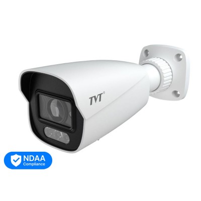 IP-видеокамера 4MP TVT TD-9442C4(AZ/PE/WR2) Full Color f=2.8-12mm с микрофоном