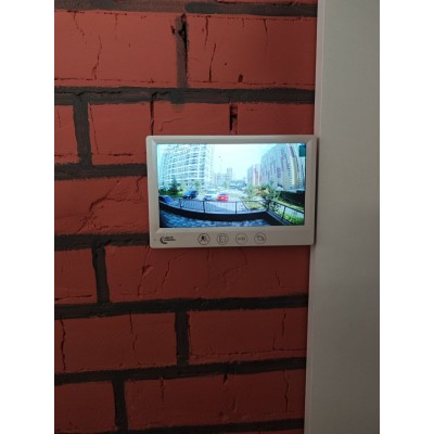 Видеодомофон 7" Light Vision AMSTERDAM FHD White