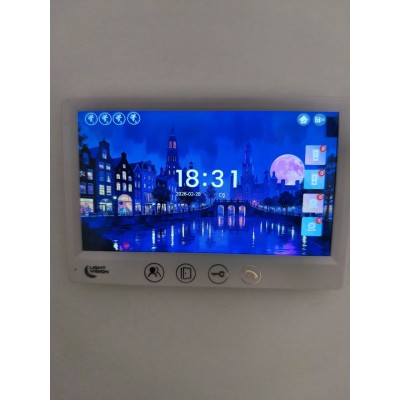 Видеодомофон 7" Light Vision AMSTERDAM FHD White