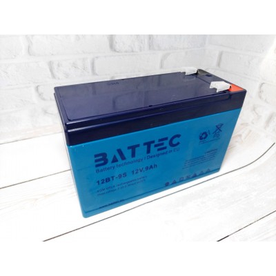 Акумуляторна батарея AGM 12В/9Ач BATTEC