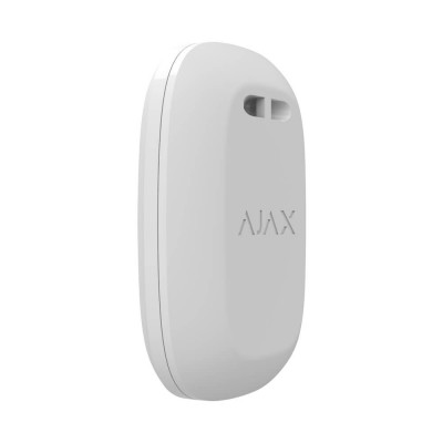 Беспроводная экстренная кнопка Ajax DoubleButton white с защитой от случайных нажатий