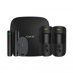 Комплект бездротової сигналізації Ajax StarterKit Cam black + Ajax MotionCam black