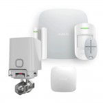 Комплект сигналізації та захисту від потопу Ajax StarterKit 2 white + Ajax WaterStop 1