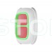 Беспроводная экстренная кнопка Ajax DoubleButton white с защитой от случайных нажатий