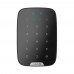 Беспроводная сенсорная клавиатура Ajax Keypad Plus (8EU) UA black со считывателем карт Pass и брелоков Tag
