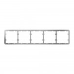 Рамка Ajax Frame (5 seats) для п'яти розеток або вимикачів Рамка Ajax Frame (5 seats) для п'яти розеток або вимикачів