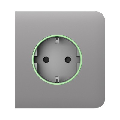 Бічна панель Ajax SideCover (type F) fog для вбудованої розетки