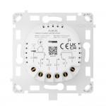 Реле Ajax LightCore (2-gang/2-way) для двухклавишного проходного выключателя Реле Ajax LightCore (2-gang/2-way) для двухклавишного проходного выключателя